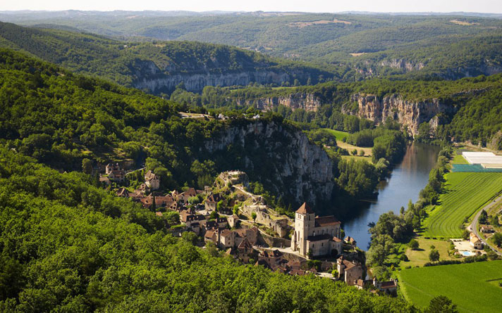 Rocamadour and its surroundings